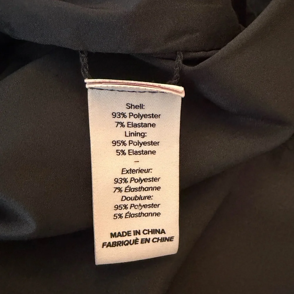 $365 Cinq à Sept Women's McKenna Dress Long Sleeve Collar V Neck Black 10 - Picture 11 of 12